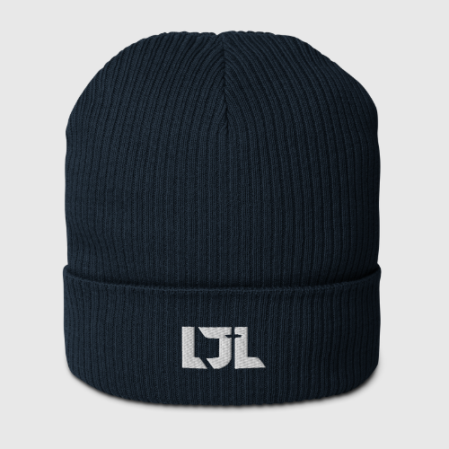 Organic ribbed beanie