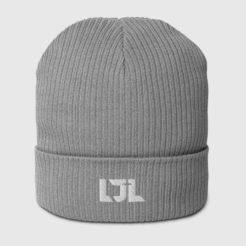 Organic ribbed beanie
