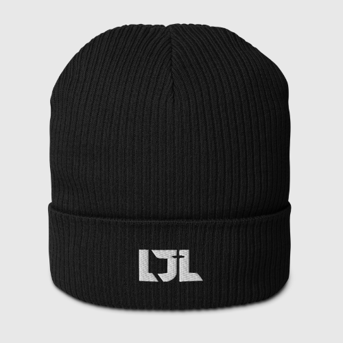 Organic ribbed beanie